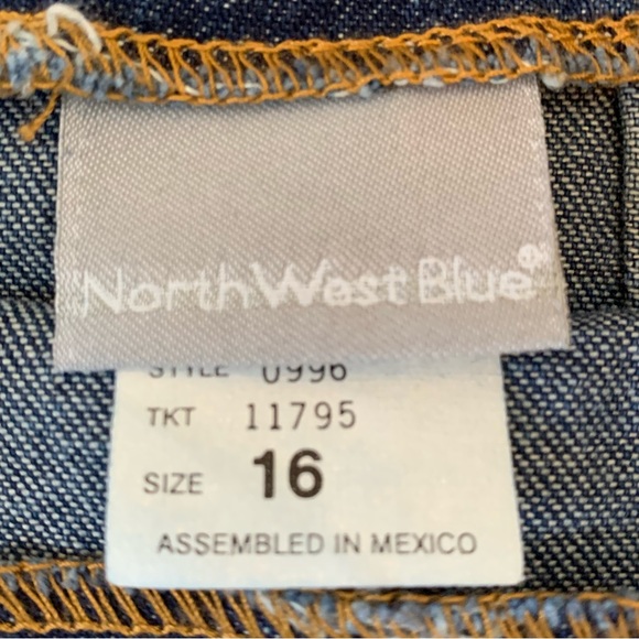 Vintage Northwest Blue Denim Midi Skirt - Picture 9 of 10